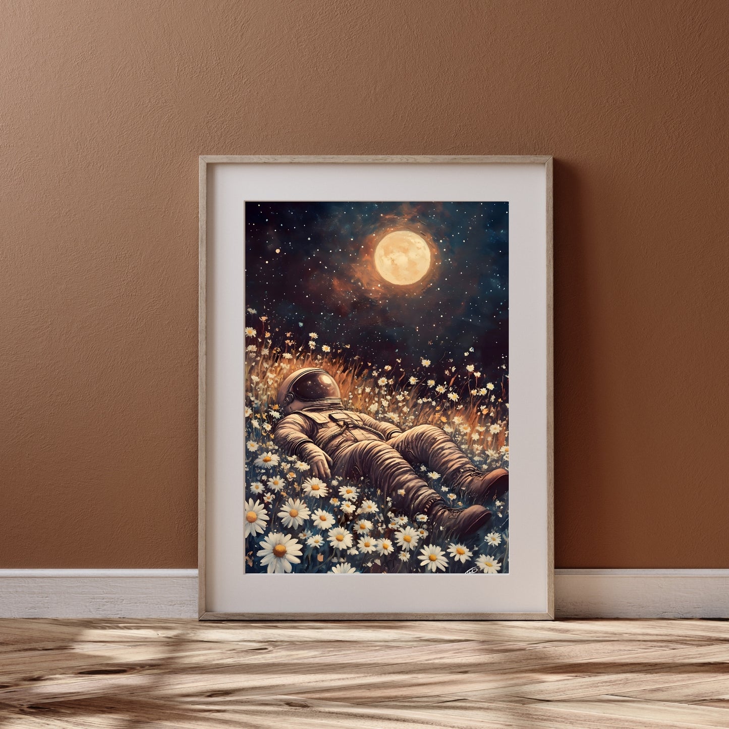 Lunar Dreams in a Daisied Field