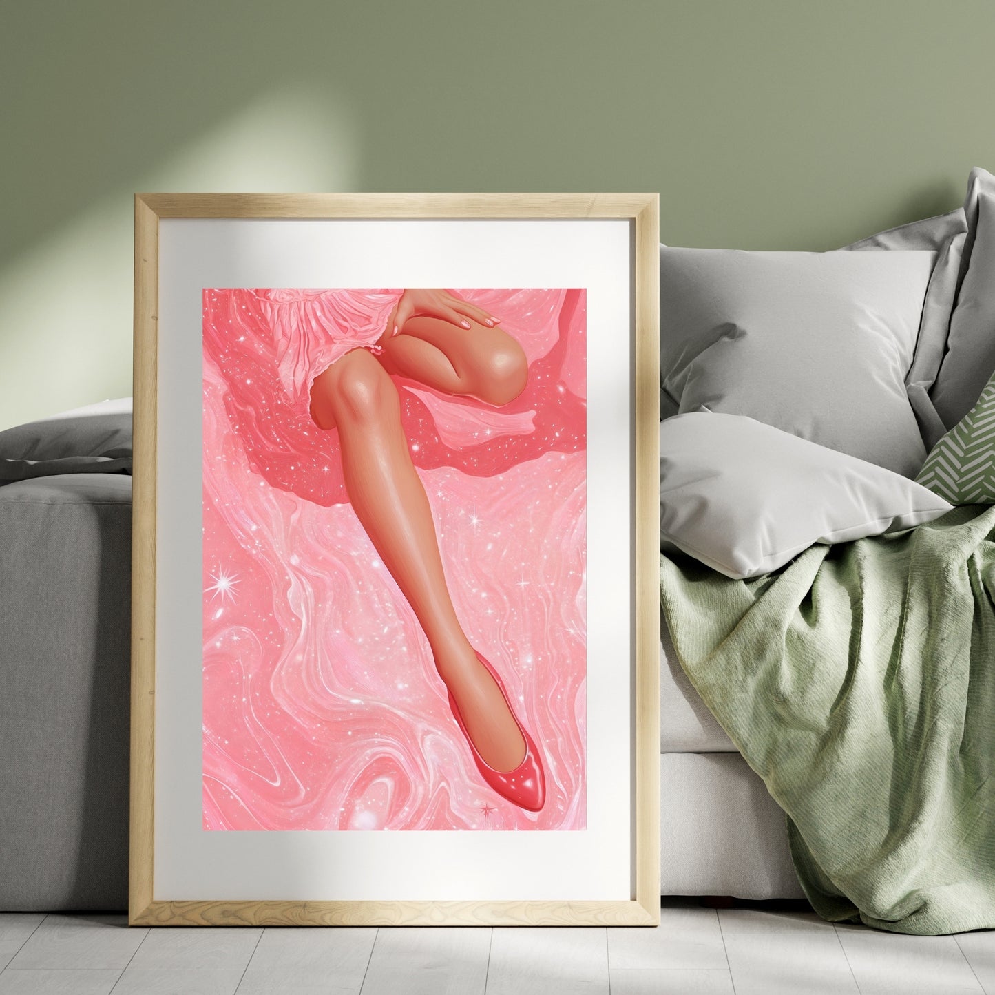 Cotton Candy Steps – Dreamlike Retro Aesthetic