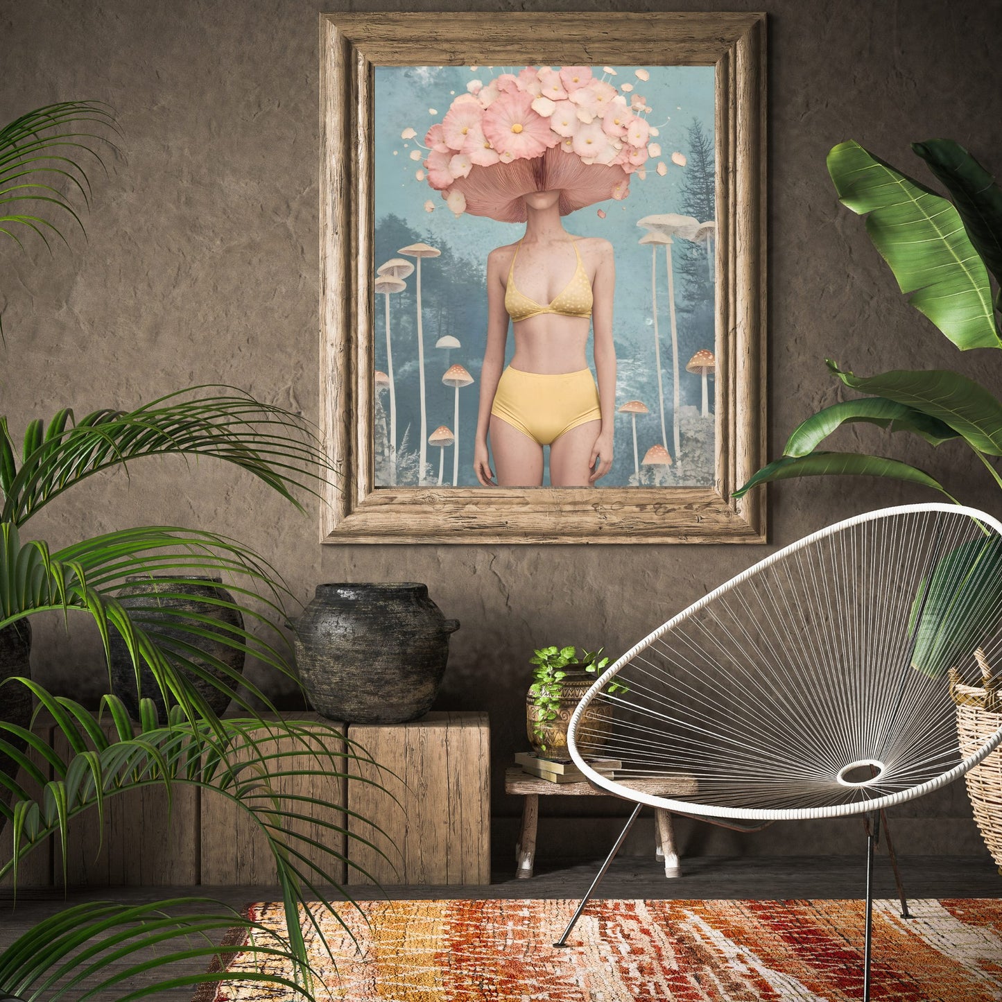 Blooming Realms: The Mushroom Muse