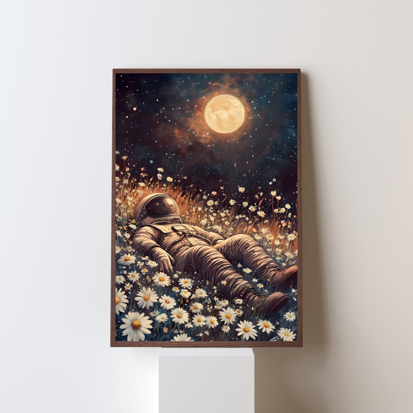 Lunar Dreams in a Daisied Field