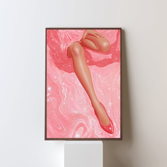 Cotton Candy Steps – Dreamlike Retro Aesthetic