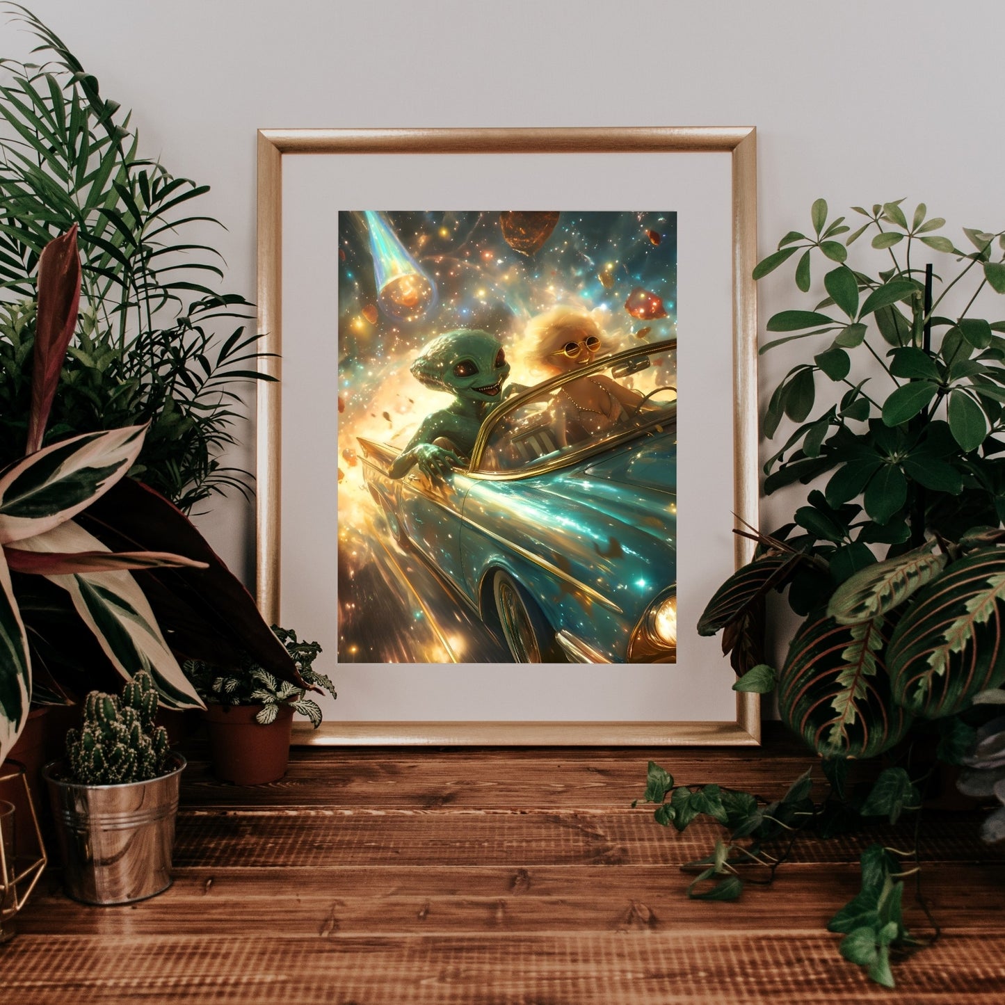 Cosmic Joyride: A Stellar Escape Through the Universe