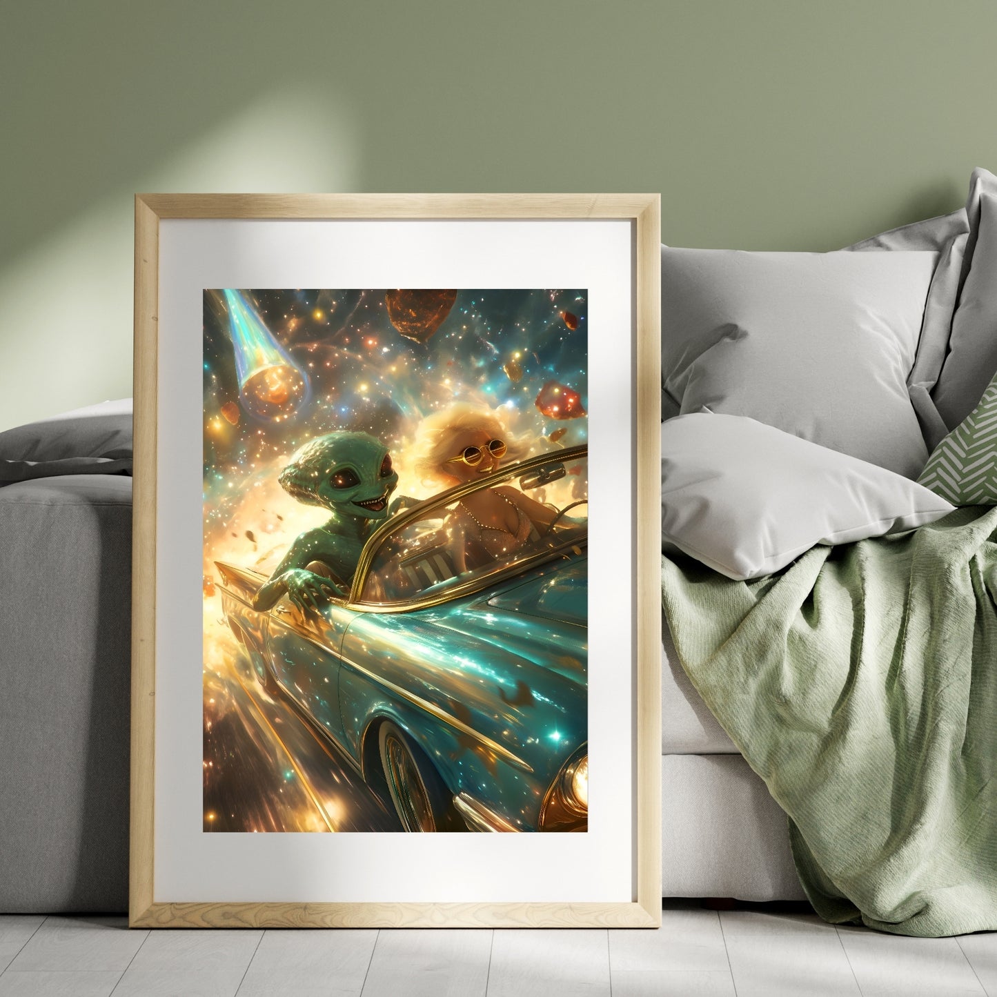 Cosmic Joyride: A Stellar Escape Through the Universe